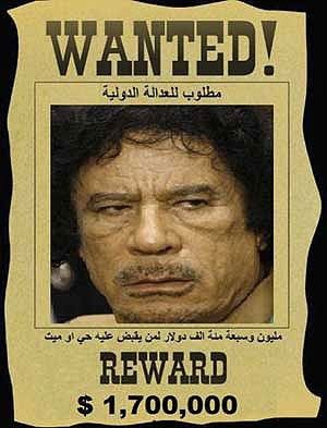 Kadafi morto: Ditador já era procurado há muito tempo na Líbia